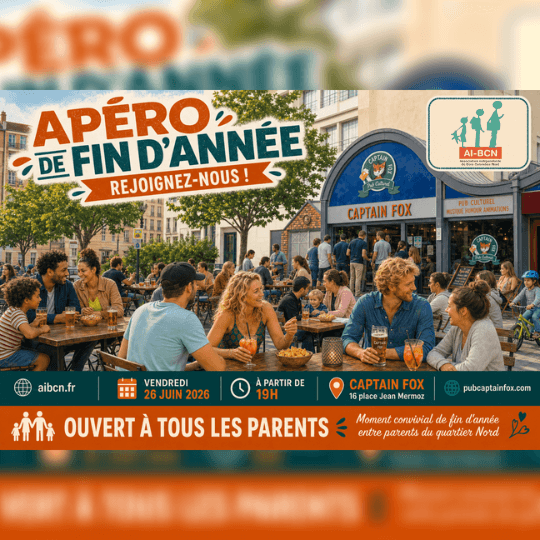 Apéro de fin d'année — Captain Fox — 26 juin 2026 à 19h