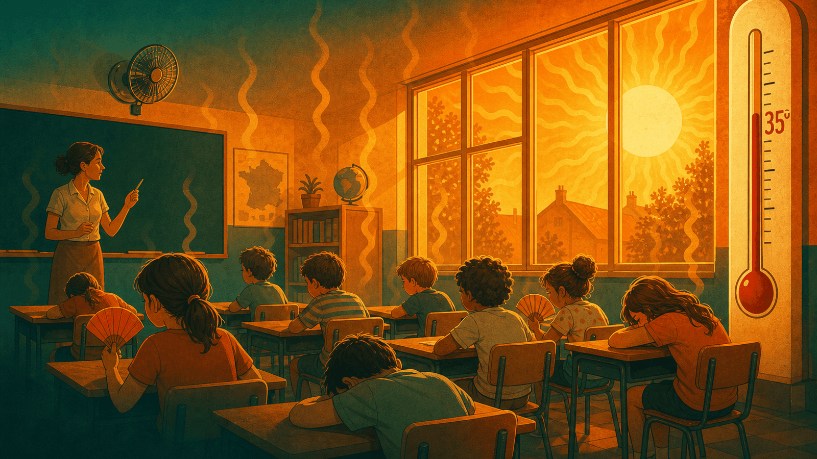Plan canicule — L'API et l'AIBCN mobilisent les parents de Bois-Colombes