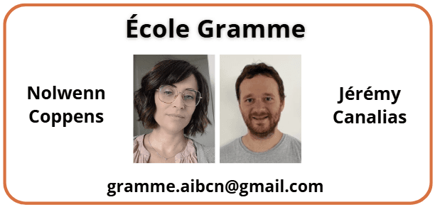 Représentants parents AIBCN — Gramme