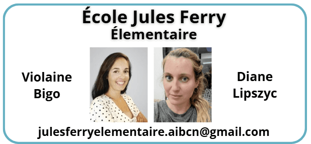 Représentants AIBCN — Jules Ferry — Élémentaire